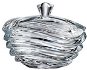 Bohemia Crystal Jar with Lid Wave 170mm - Container