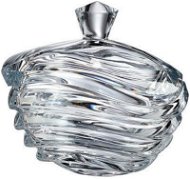 Bohemia Crystal Jar with Lid Wave 220mm - Container
