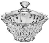 Bohemia Crystal Jar with Lid Fortune 205mm - Storage Jar
