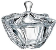 Bohemia Crystal Jar with Lid Neptune 190mm - Storage Jar