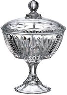 Bohemia Crystal Footed Box on Foot with Lid Nova Venus 240mm - Container