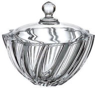 Bohemia Crystal Jar with Lid Scallop 190mm - Storage Jar