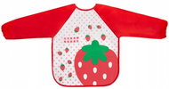 BocioLand bib with long sleeves Strawberry red - Bib