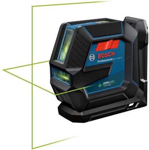 Bosch GLL 2-15 G & Tripod - Cross Line Laser Level - Main image