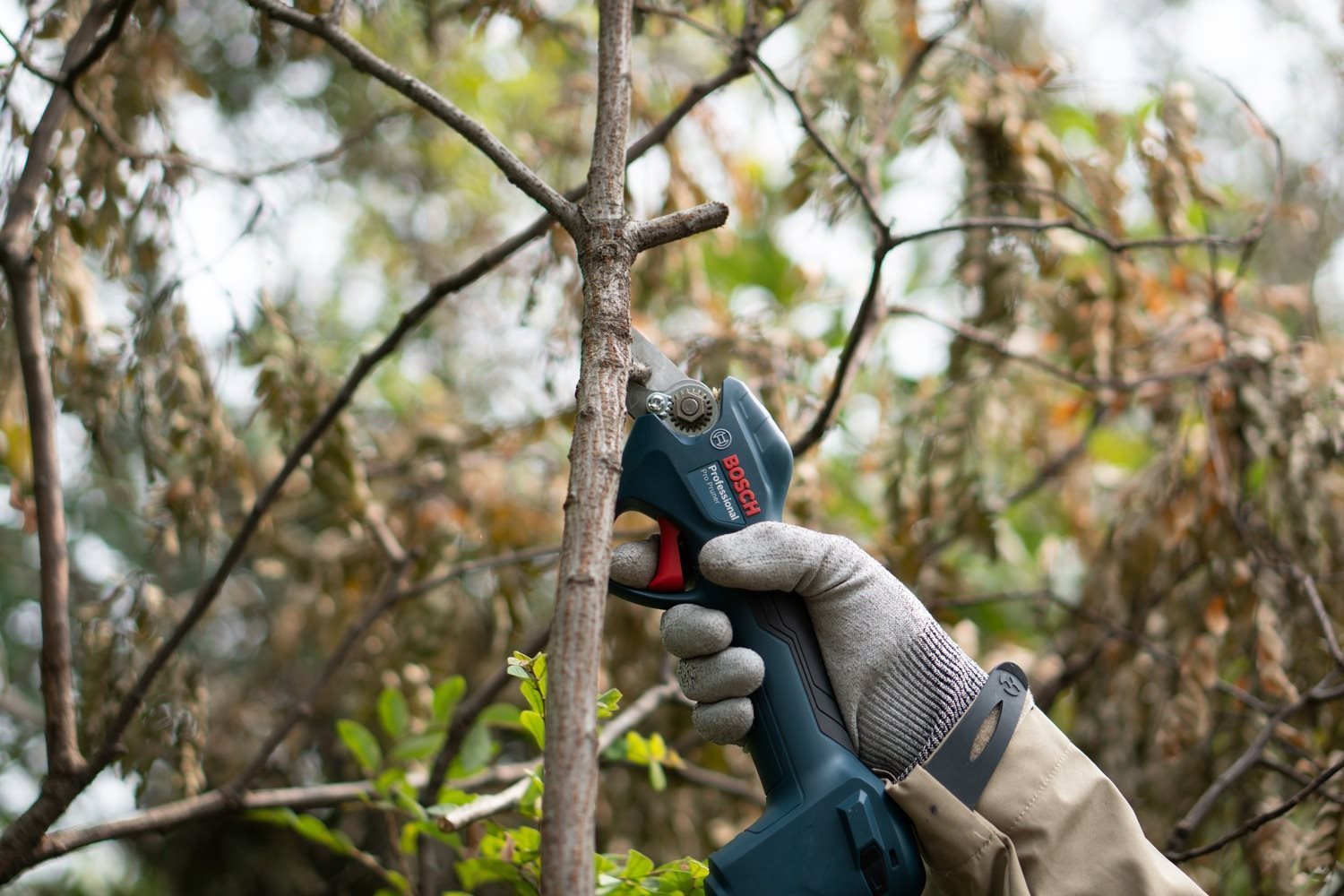 Bosch Pro Pruner Set 2x 3.0Ah 12V Carton Pruning Shears Alza.cz