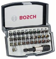 Bitfej készlet Bosch 32 részes csavarbitkészlet - Sada bitů