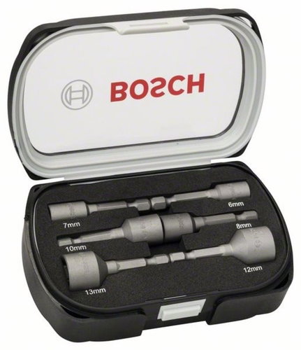 Bosch Set of 6 Socket Wrenches - Ratchet Set - Main image