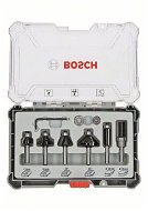 Vágófej készlet Bosch Trim&Edging Alakmaróbetét-készlet 6 mm-es szárral - Sada fréz