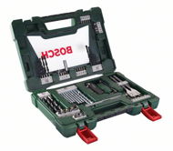 Drill Set Bosch 68-piece V-Line drill and bit set with closing blade, telescopic. magnet and angle screwdriver - Sada vrtáků