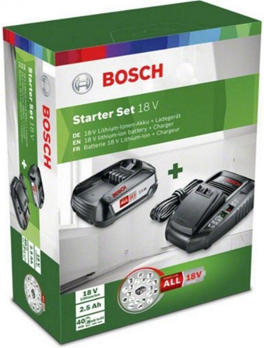Bosch Batterie et chargeur de batterie 18 V (bat…