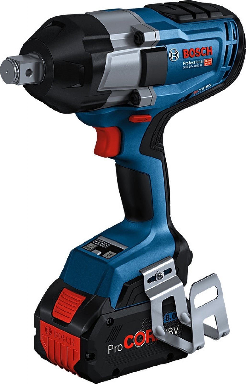 Bosch GDS 18V-1050 H Professional, 2 x 8,0 Ah ProCore, gyorstöltő, L-Boxx