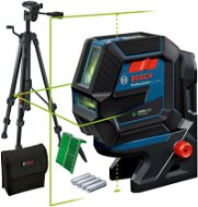 Lézeres szintező BOSCH GCL 2-50 G Professional + RM 10 + BT 150, kartondobozban - Křížový laser