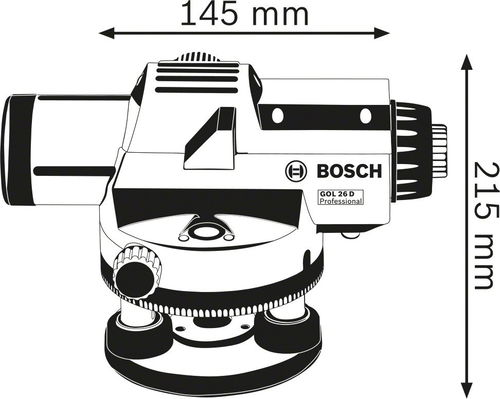 Triple height scale, 5 meters, Bosch GOL 32 D