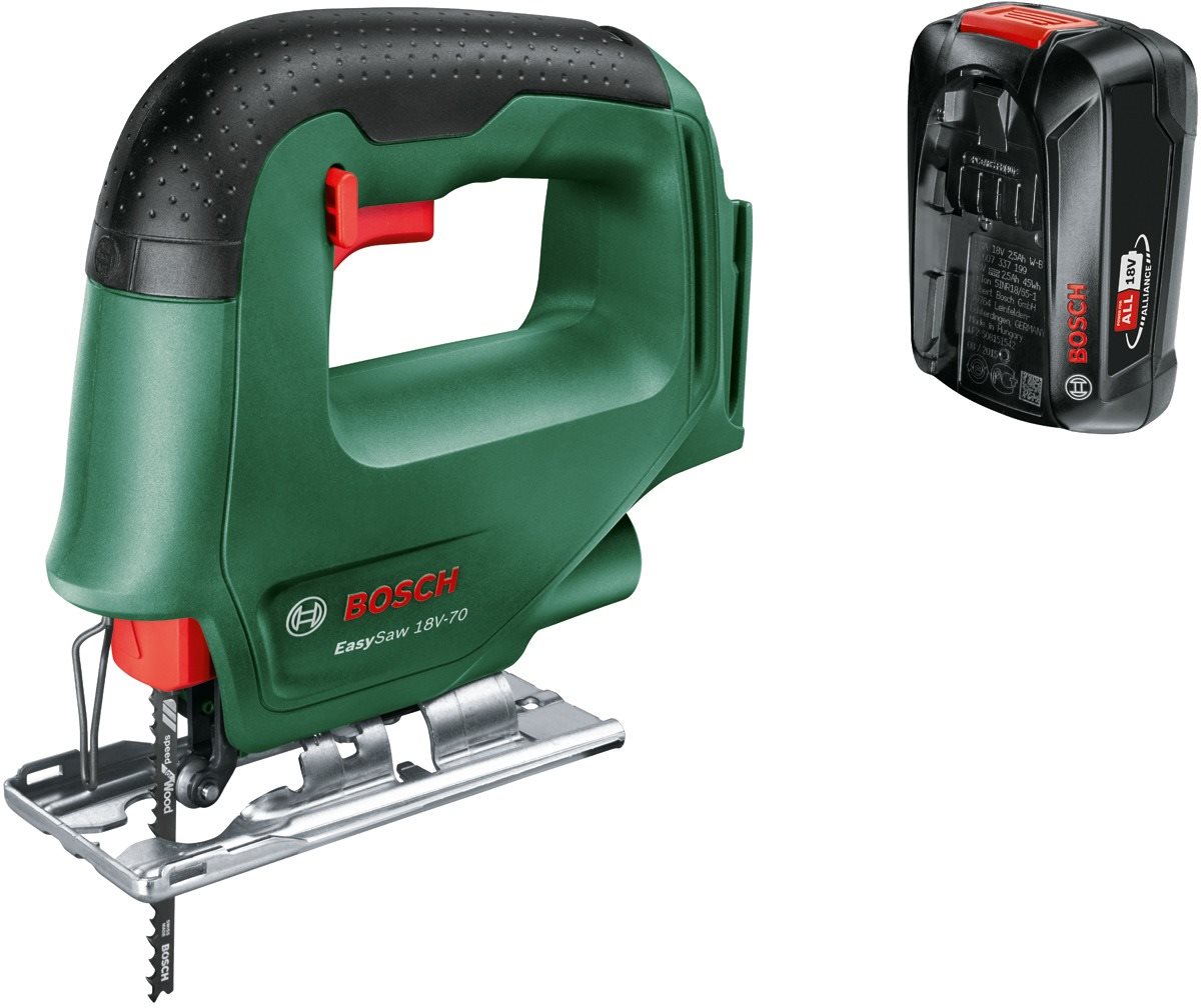 BOSCH EasySaw 18V-70 (1× 2,0 Ah)