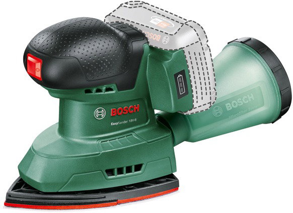 Bosch EasySander 18V-8 - akku és töltő nélkül, karton (0.603.3E3.000)