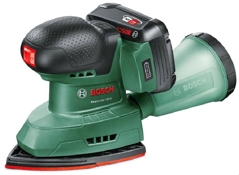 Bosch EasySander 18V-8 (1x 2.0Ah, töltő), 0.603.3E3.002