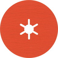 BOSCH Grinding wheel EXPERT R782 Prisma Ceramic 100 mm, 16 mm, P120 2.608.621.819 - Grinding Wheel