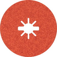 BOSCH Grinding wheel EXPERT R782 Prisma Ceramic X-LOCK 125 mm, 22,23 mm, P36 2.608.621.824 - Grinding Wheel