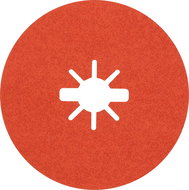 BOSCH Fíbrový brusný kotouč EXPERT R782 Prisma Ceramic X-LOCK 125 mm, 22,23 mm, P60 2.608.621.825 - Brusný kotouč