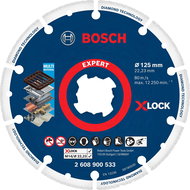 BOSCH Diamond cutting wheel EXPERT Diamond Metal Wheel X-LOCK 125 × 22.23 mm 2.608.900.533 - Diamond Disc