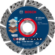 BOSCH Diamond Cutting Wheel EXPERT MultiMaterial 125 × 22.23 × 2.2 × 12 mm 2.608.900.660 - Diamond Disc
