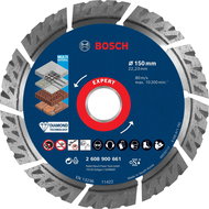BOSCH Diamond Cutting Wheel EXPERT MultiMaterial 150 × 22.23 × 2.4 × 12 mm 2.608.900.661 - Diamond Disc