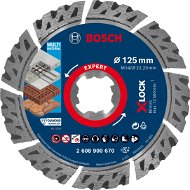 Bosch Diamantový deliaci kotúč EXPERT MultiMaterial X-LOCK 125 × 22,23 × 2,4 × 12 mm 2.608.900.670 - Diamantový kotúč