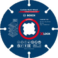 BOSCH EXPERT Carbide Multi Wheel X-LOCK 115 mm, 22.23 mm 2.608.901.192 - Cutting Disc