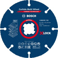 BOSCH EXPERT Carbide Multi Wheel X-LOCK 125 mm, 22.23 mm 2.608.901.193 - Cutting Disc