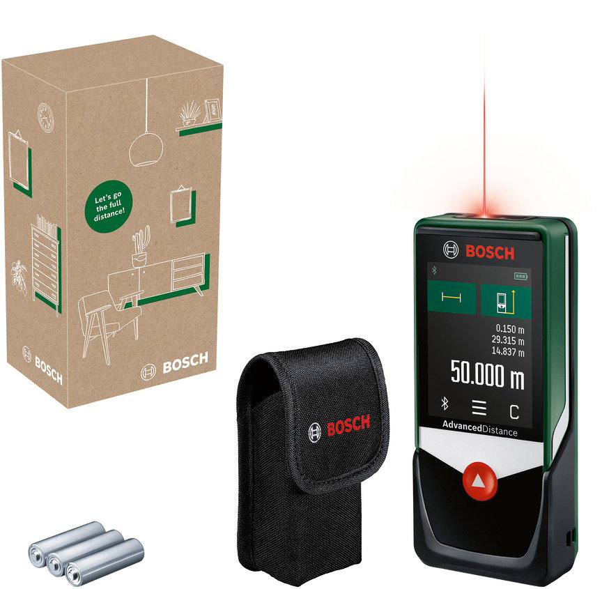 BOSCH 06036722Z0 AdvancedDistance 50C lézeres távolságmérő, 50 m