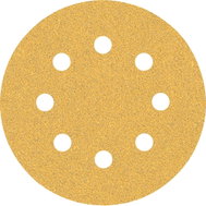 BOSCH EXPERT Sanding papers C470 with 8 holes for vibratory sanders 115 mm, G 60, 5 pcs 2.608.900.79 - Sandpaper