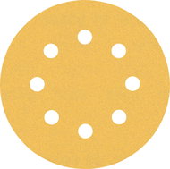 BOSCH EXPERT Sanding papers C470 with 8 holes for vibratory sanders 115 mm, G 120, 5 pcs 2.608.900.7 - Sandpaper