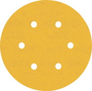 BOSCH EXPERT Sanding papers C470 with 6 holes for vibratory sanders 150 mm, G 240, 5 pcs 2.608.900.8 - Sandpaper