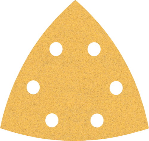 BOSCH EXPERT Sanding papers for delta grinders C470 93 mm, G 100, 5 pcs 2.608.900.826 - Sandpaper - Main image