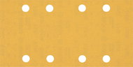 BOSCH EXPERT Sandpaper C470 with 8 holes for vibratory sanders 93 × 186 mm, G 240, 2.608.900.858 - Sandpaper