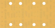 BOSCH EXPERT Sandpaper C470 with 8 holes for vibratory sanders 93 × 186 mm, G 400, 2.608.900.859 - Sandpaper