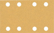 BOSCH EXPERT Sanding papers C470 with 8 holes for vibratory sanders 80 × 133mm, P60, 10 pcs 2.608.90 - Sandpaper