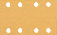 BOSCH EXPERT Sanding papers C470 with 8 holes for vibratory sanders 80 × 133 mm, P100, 10 pcs 2.608. - Sandpaper