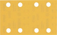 BOSCH EXPERT Sanding papers C470 with 8 holes for vibratory sanders 80 × 133 mm, P400, 10 pcs 2.608. - Sandpaper