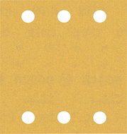 BOSCH EXPERT Sanding paper C470 with 6 holes for vibratory sanders 115 × 107 mm, P180, 2.608.900.894 - Sandpaper