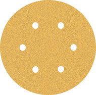 BOSCH EXPERT Sanding papers C470 with 6 holes for vibratory sanders 150 mm, G 60, 50 pcs 2.608.900.9 - Sandpaper