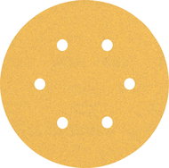 BOSCH EXPERT Sanding papers C470 with 6 holes for vibratory sanders 150 mm, G 100, 50 pcs 2.608.900. - Sandpaper