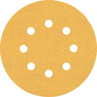 BOSCH EXPERT Sanding papers C470 with 8 holes for eccentric sanders 125 mm, P150, 50 pcs 2.608.901.1 - Sandpaper