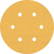 BOSCH EXPERT 2608901122 C470 6 lyukú csiszolópapír excentercsiszolókhoz, 150 mm, G 150, 50 db - Csiszolópapír