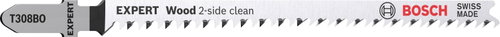 BOSCH Saw blade T 308 BO EXPERT Wood 2-side clean, 3 pcs 2.608.900.554 - Saw Blade Set - Main image