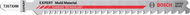BOSCH 'Multi Material' T 367 XHM Jigsaw Blade EXPERT 2 ks 2.608.901.708 - Sada pilových listů