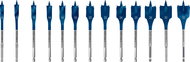BOSCH 13-piece set of flat wood drills EXPERT Self Cut Speed 10 - 32 mm 2.608.900.336 - Drill Set