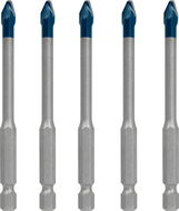 BOSCH Vrtáky do střešních tašek EXPERT HEX-9 HardCeramic, 6 mm, 5 ks 2.608.900.599 - Sada vrtáků