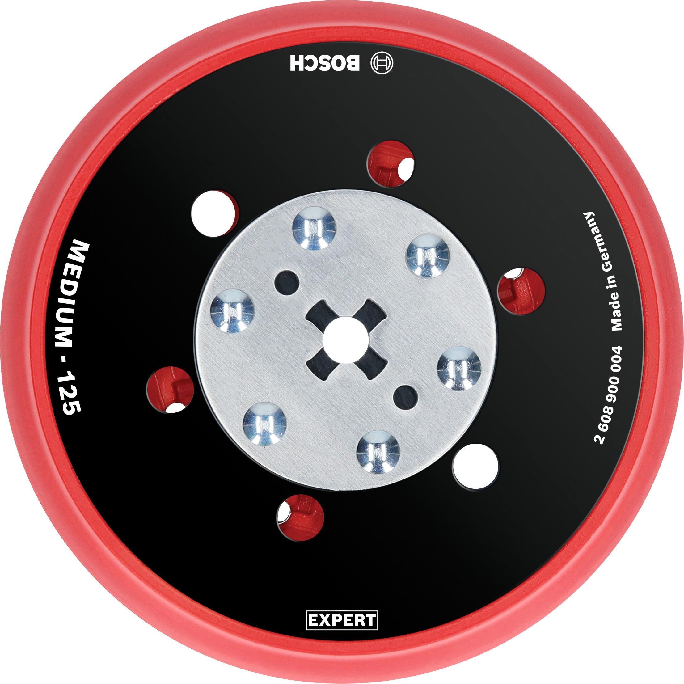 BOSCH 2608900004 EXPERT Multihole alátéttányér, univerzális, 125 mm, közepes