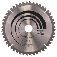 BOSCH Optiline Wood saw blade 210 × 30 × 2.0 mm, 48 2.608.640.430 - Circular Saw Blade
